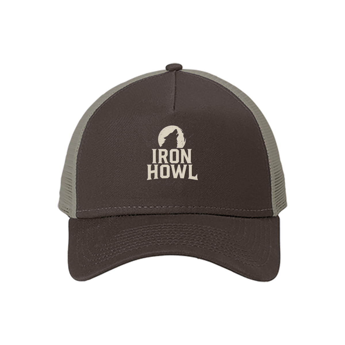 New Era Snapback Trucker Cap - Chocolate/ Khaki - OS